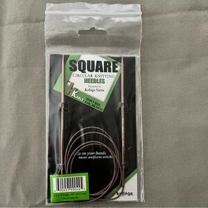 Kollage Square Circular Knitting Needles US 4 / 3.5 mm - 40”